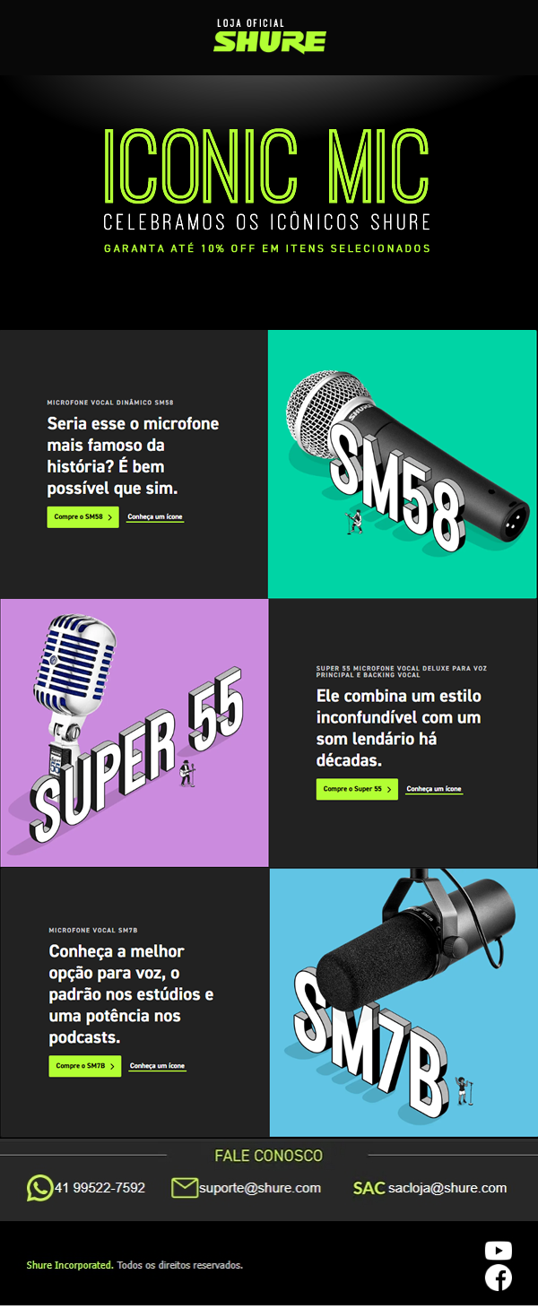 iconicos shure
